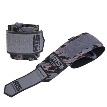 ATS SPORTS® Wrist Wraps 20” Heavy Duty – Polsini Palestra Professionali per Sollevamento Pesi, Bodybuilding e Fitness (Coppia)