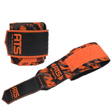 ATS SPORTS® Wrist Wraps 20” Heavy Duty – Polsini Palestra Professionali per Sollevamento Pesi, Bodybuilding e Fitness (Coppia)