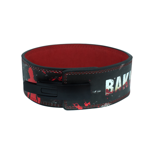 Powerlifting Lever Belt 10mm – Fibbia in Peltro ad Alta Resistenza | Baki