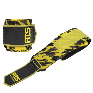 ATS SPORTS® Wrist Wraps 20” Heavy Duty – Polsini Palestra Professionali per Sollevamento Pesi, Bodybuilding e Fitness (Coppia)