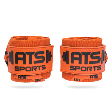 Wrist Wraps 18” Heavy Arancione – Supporto Avanzato per Allenamenti Intensivi