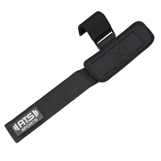Ganci di Sollevamento Antiscivolo in Acciaio Rivestiti in Neoprene – Cinghie Imbottite con Supporto per il Polso per Pesi e Bodybuilding (Coppia)