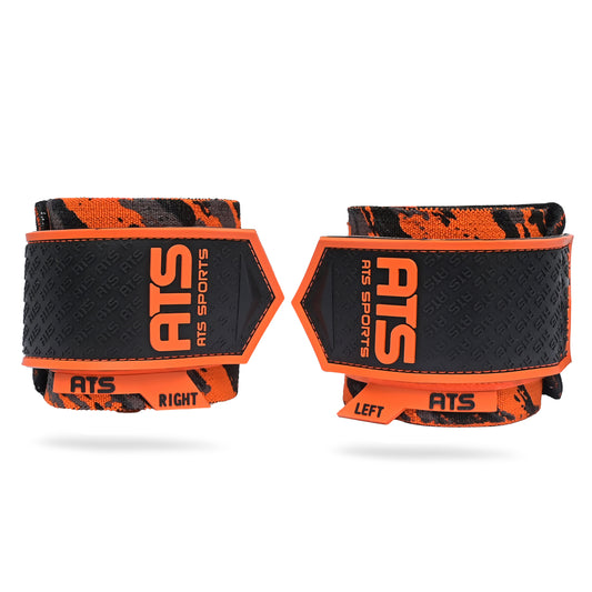 Wrist Wraps 20” Super Heavy Arancione Camo  – Massima Stabilità & Supporto Estremo