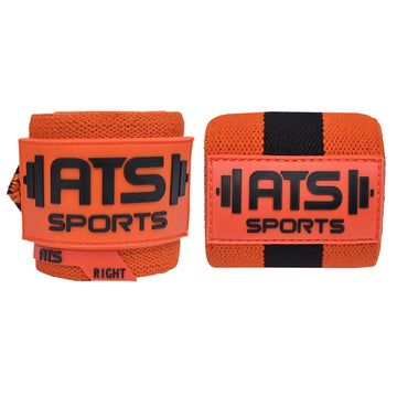 Wrist Wraps 18” Heavy Arancione – Supporto Avanzato per Allenamenti Intensivi