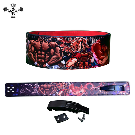 Powerlifting Lever Belt 10mm – Fibbia in Peltro ad Alta Resistenza | Baki