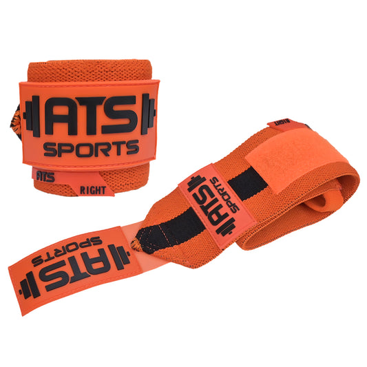 Wrist Wraps 18” Heavy Arancione – Supporto Avanzato per Allenamenti Intensivi