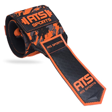 Wrist Wraps 20” Super Heavy Arancione Camo  – Massima Stabilità & Supporto Estremo