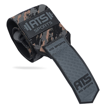 Wrist Wraps 20” Super Heavy Marrone Camo  – Massima Stabilità & Supporto Estremo