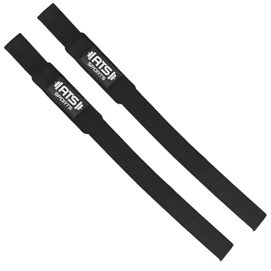 Lifting Straps - Nero Gymreapers per Sollevamento Pesi, Bodybuilding, Powerlifting e Allenamento di Forza – Imbottiti in Neoprene