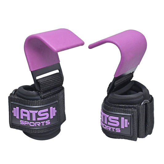 Ganci di Sollevamento Antiscivolo in Acciaio Rivestiti in Neoprene – Cinghie Imbottite con Supporto per il Polso per Pesi e Bodybuilding (Coppia)
