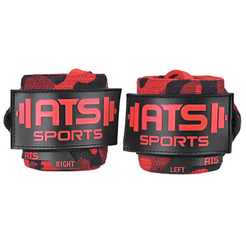 Wrist Wraps 18” Heavy Rosso – Supporto Avanzato per Allenamenti Intensivi