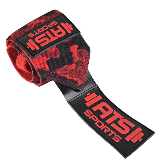 Wrist Wraps 18” Heavy Rosso – Supporto Avanzato per Allenamenti Intensivi