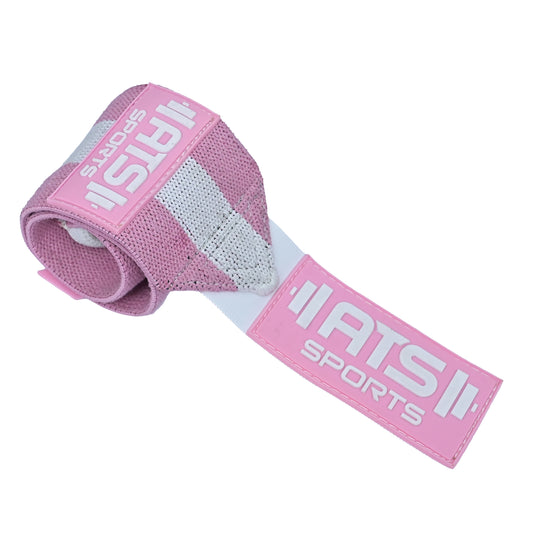 Wrist Wraps 18” Heavy Rosa – Supporto Avanzato per Allenamenti Intensivi