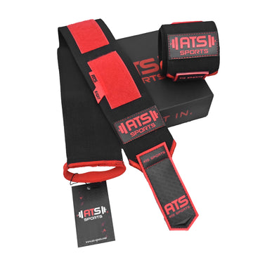Wrist Wraps 26” ATS Sports – Polsini Palestra Powerlifting con Supporto Estremo