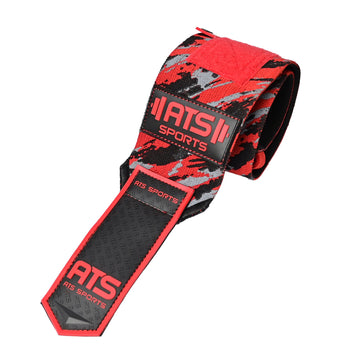ATS SPORTS® Wrist Wraps 20” Heavy Duty – Polsini Palestra Professionali per Sollevamento Pesi, Bodybuilding e Fitness (Coppia)