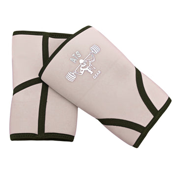 Ginocchiere di Compressione ATS Gear - 1 Paio, 5mm - Supporto Professionale per Sollevamento Pesi, Allenamento e CrossFit